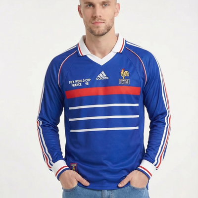 1998 Frankreich Langarm CLASSIC Trikot