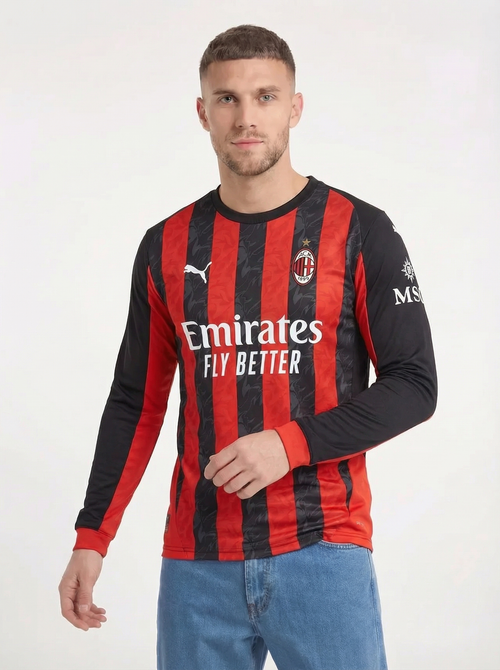AC MILAN 2025/26 Langarm Heimtrikot